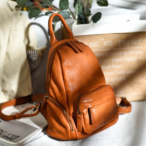 Cowhide Ladies Backpack Weekend Party main image 8